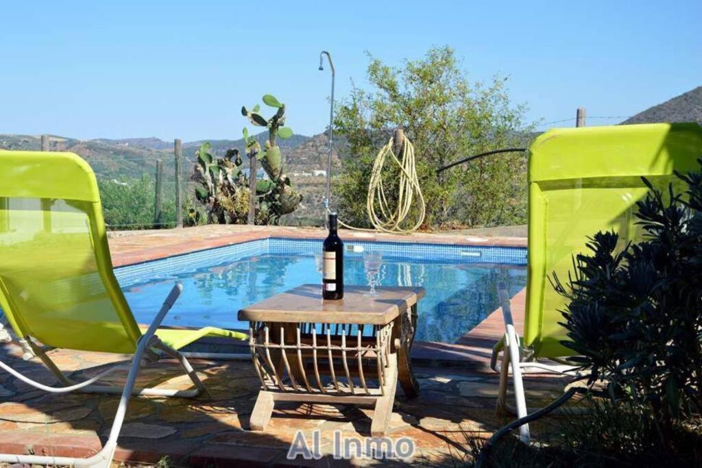 Las Palmeras - Ein Stueck Vom Paradies - Behagliches Haus Mit Pool الجودوناليس المظهر الخارجي الصورة