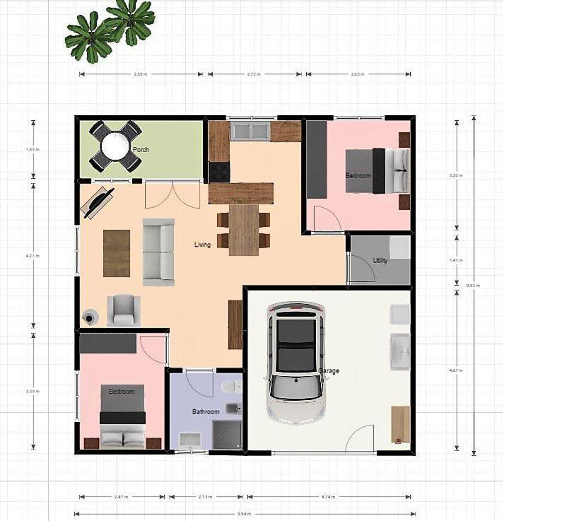 Las Palmeras - Ein Stueck Vom Paradies - Behagliches Haus Mit Pool الجودوناليس المظهر الخارجي الصورة